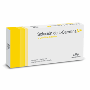 SOL. L- CARNITINA NF | 10 ampollas x 5 ml | Armesso. ©