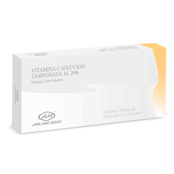 VITAMINA C 20% | 10 ampollas x 5 ml | Armesso. ©